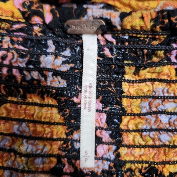 FREE PEOPLE ONE MORE TIME TUBE TOP-TWILIGHT COMBO SIZE S - Picture 10 of 12